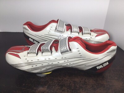 Chaussures Cyclisme Route Pearl Izumi Octane SL II – Taille 47 EU, Blanc/rouge