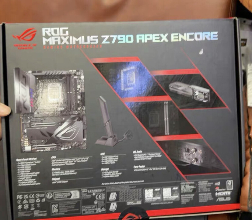 ASUS ROG MAXIMUS Z790 APEX Encore Motherboard With Intel ASUS ROG MAXIMUS Z790 APEX Encore Motherboard With Intel