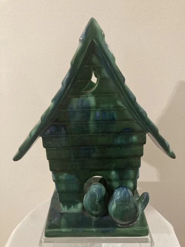 Vintage Royal Haeger Royal Hickman USA R287 Bird House Vase Planter