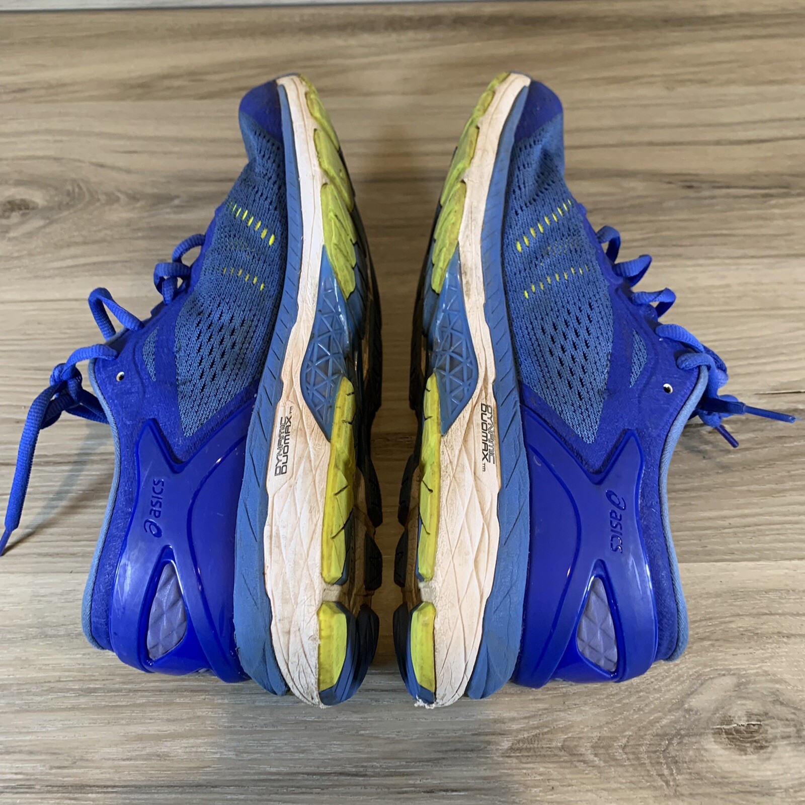 Asics Womens Gel Kayano 24 T799N Blue Running Shoes Lace Up Low Top Size 9 image 3