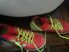 Adidas Messi Futsal boys size 3 red and yellow