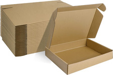MEBRUDY 11X8X2 Inches Shipping Boxes Pack of 25, Small Corrugated Cardboard Box