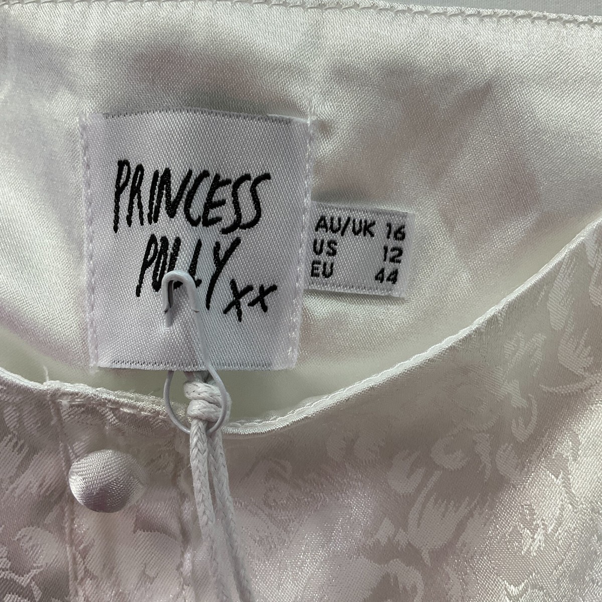open lace back dress Tresia Strapless Mini Dress Silver
