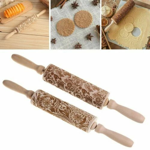 Rouleaux à pâtisserie sans marque en bois