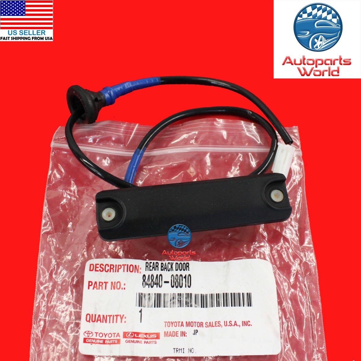 GENUINE OEM TOYOTA SIENNA LEXUS RX330 RX350 LIFTGATE RELEASE