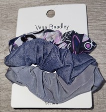 Vera Bradley Scrunchies Set Of 3 - Mimosa Medallion - NWT