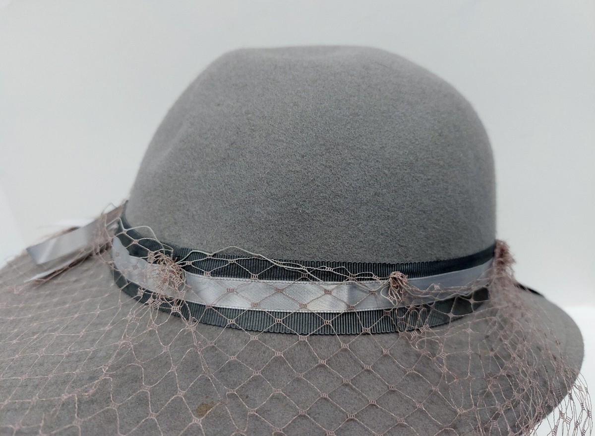 Vintage Tally-ho wool lady\'s hat Poland wool Vintage Wool Felt Trilby Hat, Woman Fedora Hat, 1960s Hat  main image 4