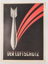 "Der Luftschutz" Faltblatt für Luftschutz Sanitätsgeräte , DIN A5