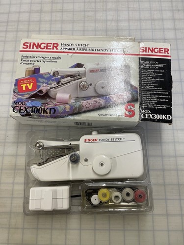 Mini Machine à Coudre Singer Handy Stitch – Modèle CEX300KD – Occasion