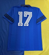 ADIDAS #17 RARE VINTAGE 90s FOOTBALL SHIRT SOCCER JERSEY Sz.L