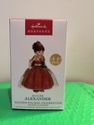 Hallmark 2023 Ornament ~ Madame Alexander ~ Golden Holiday Celebration ~ New