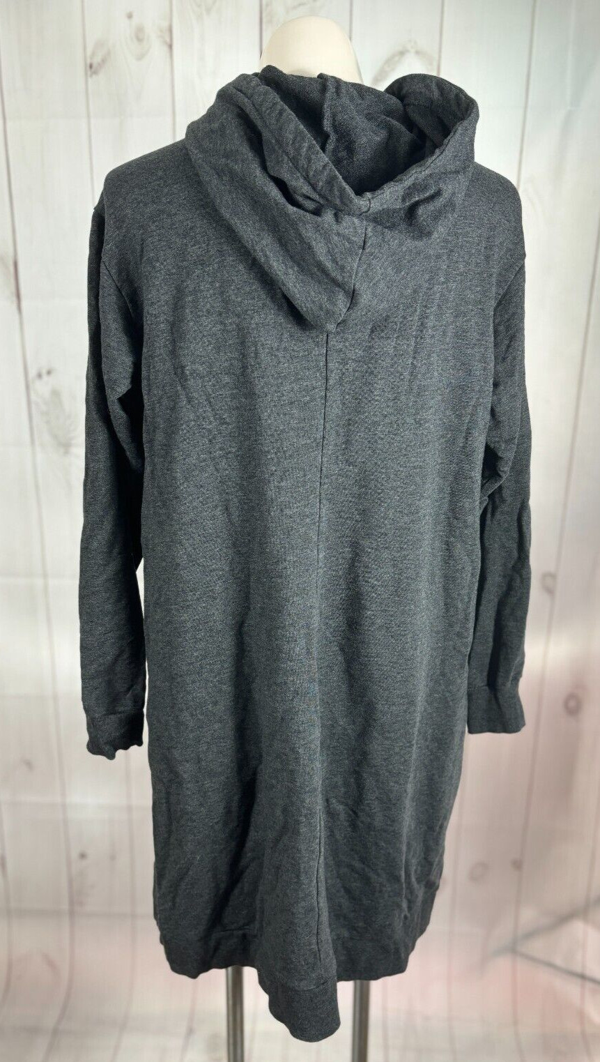 Torrid Solid Gray Mini French Terry Sweatshirt Ho… - image 9