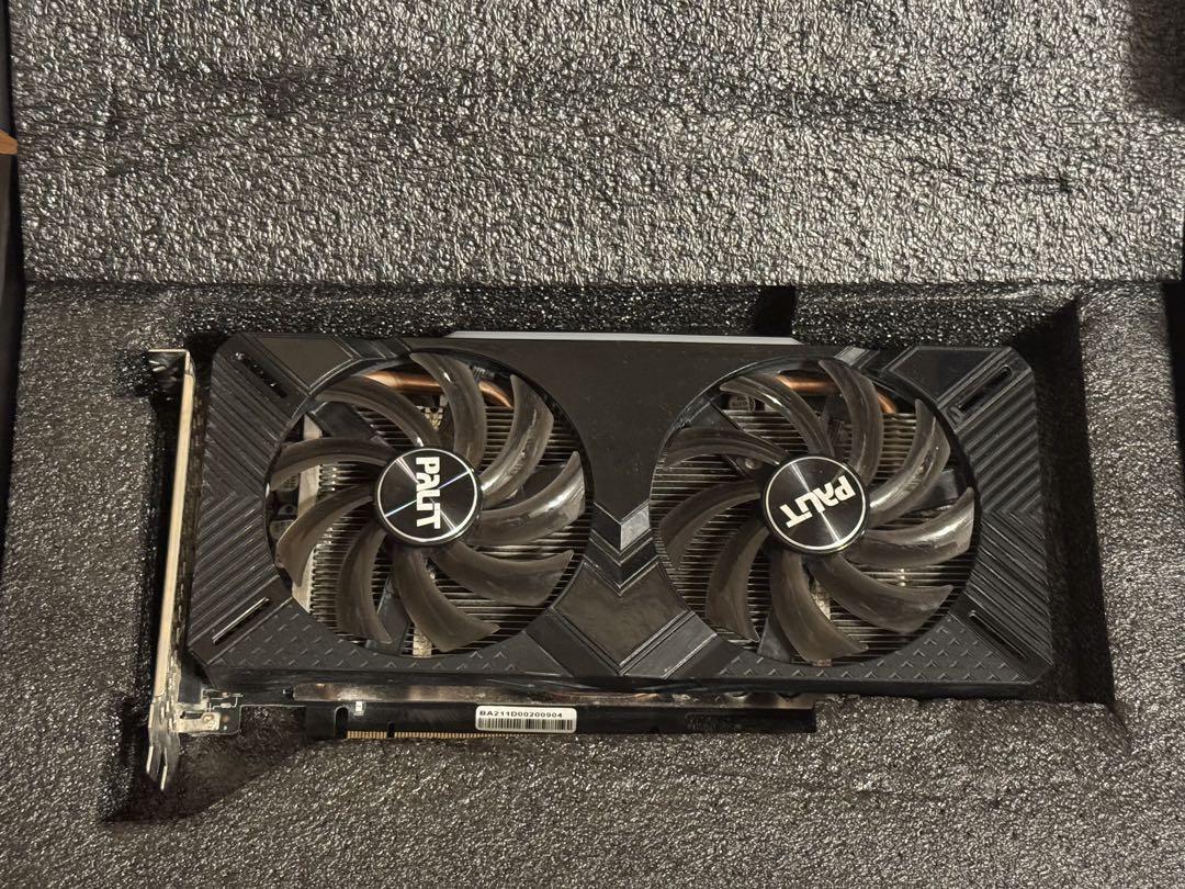 GTX1660SUPER Palit ジャンク品 Palit GeForce GTX 1660 SUPER GP 6GB グラフィックボード