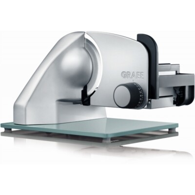 Graef Classic C 21+ silber Allesschneider +Mini Slice +Lafer Kochschürze gratis