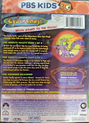 Cyberchase-The Snelfu Snafu (Ex-Library DVD) | eBay