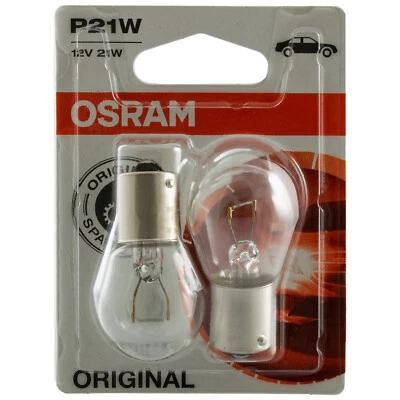 OSRAM Original P21W Ampoule Clignotante BA15s 7506-02B - Photo 1/2
