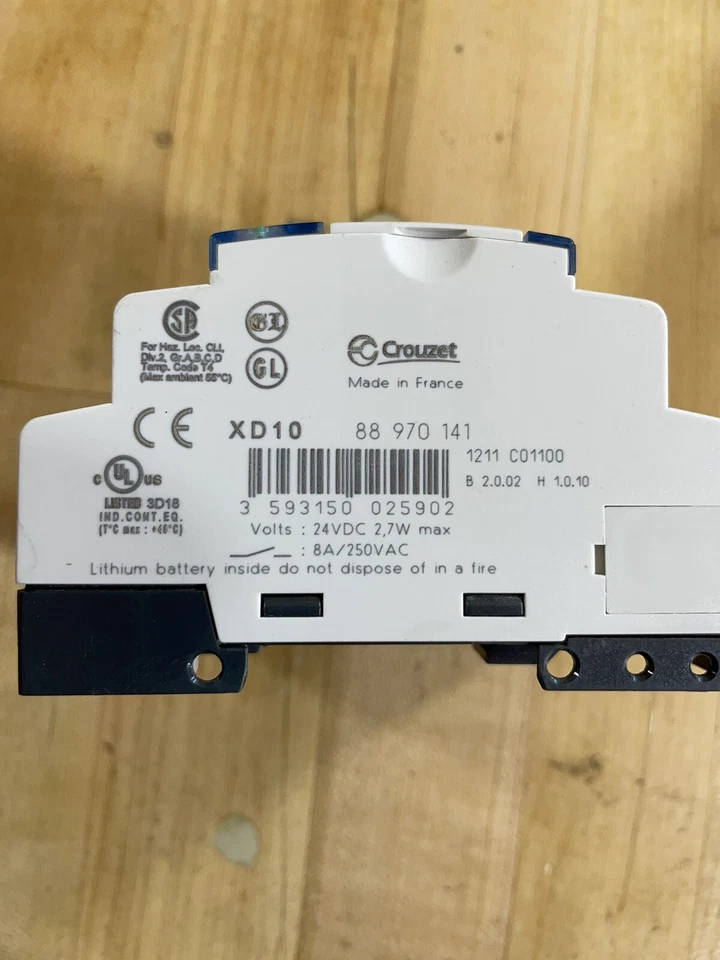 Crouzet Millenium 3 XD10 R Modulo di controllo PLC 24 V/DC Funzioni, 88970141 - Image 2 of 2