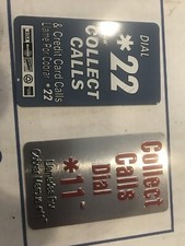 Payphone Ad Cards