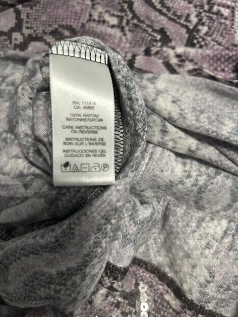 OFFERTA Abito tubino tunica MICHAEL Michael Kors animalier stampa rettile taglia small S