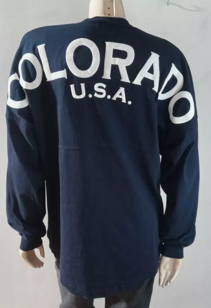 Spirit Activewear Colorado USA Top Sz S Long Sleeve