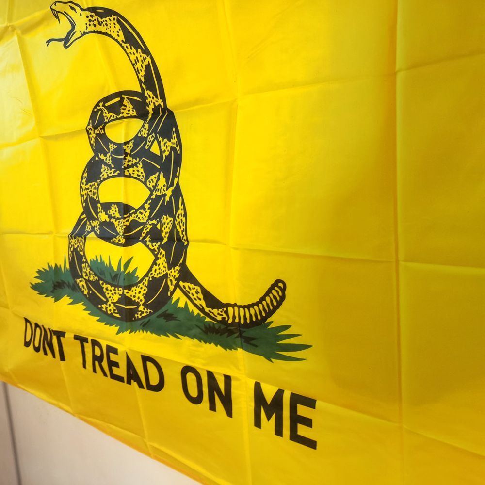 Bandiera Gadsden Bandiera Americana \, image size:1000x1000