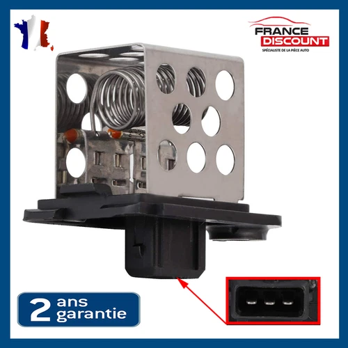 Résistance moteur ventilateur radiateur compatible avec 206 307 406 807 PARTNER