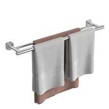 Double Towel Bar, 24 Inch Double Towel Racks for Bathroom, Heavy Duty SUS304 ...