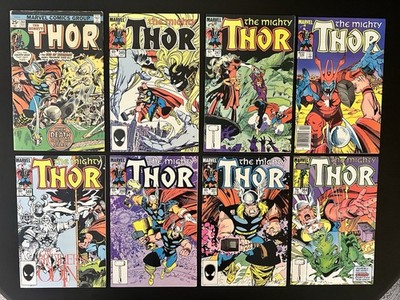 Thor (1st Series Marvel) 8 Issue Lot: #241 #345 #347 #348 #349 #350 #351 & #364