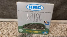 KMC 11 Speed X11SL Silver Tone Chain 116 Links Superlight - NEW