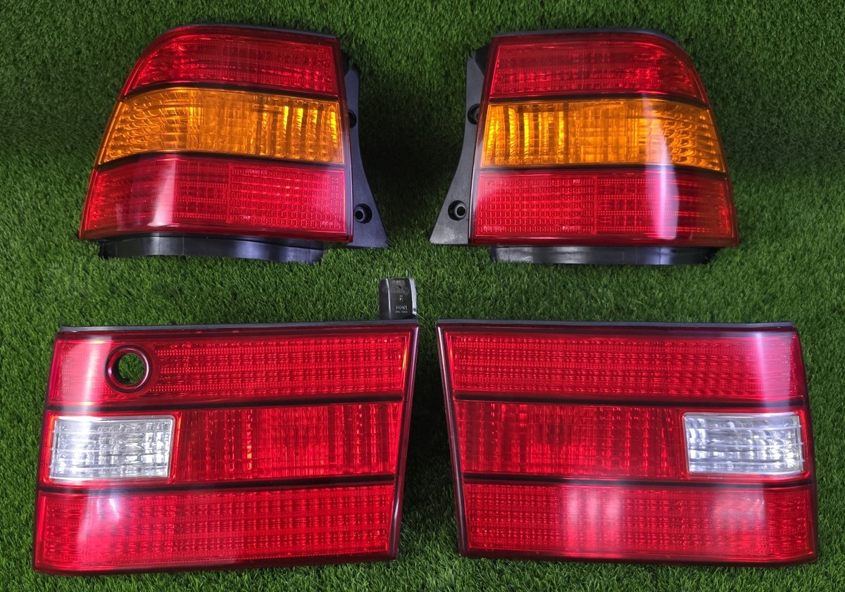 Lexus LS400 1997-2000 Tail Lights With Trunk Inners Complete Set