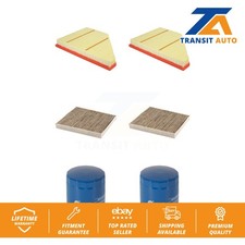 Air Cabin Engine Oil Filters (6 Total) Kit For Chevrolet Cadillac XT5 Traverse