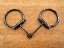 Sweet Iron Screw Mouth Western Dee Ring Snaffle Bit  5" Mouth