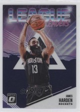 2018-19 Panini Donruss Optic League Leaders Purple Prizm James Harden #6 5l1
