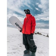 Ski Pants for Unisex Waterproof Windproof Loose Outdoor Sports Overalls Trouser