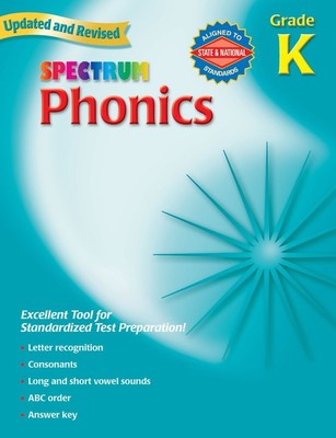 Phonics, Grade K (Spectrum) - paperback Spectrum