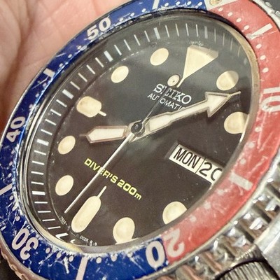 Seiko Men's Black Watch - SKX009 for sale online | eBay