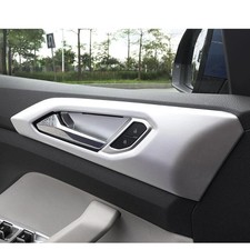 Für VW T-Cross 2019-2023 Tuergriff Armlehne Blende Silber matt 4-teilig Zubehör