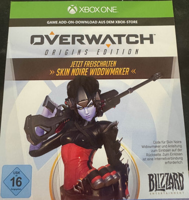Overwatch Widowmaker Noire Skin Code