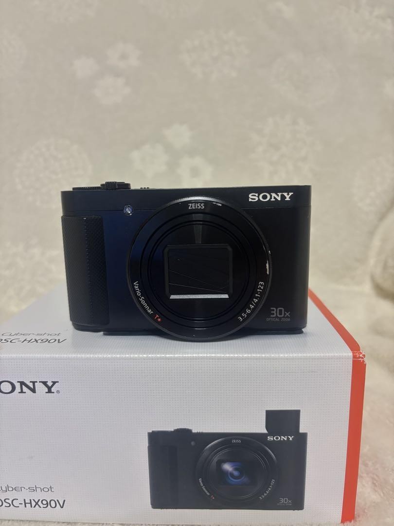 Sony Cyber-shot DSC-HX90V Compact Digital Camera Black Focus