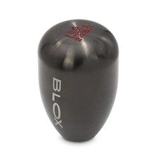 Blox Racing 6-speed Billet Shift Knob - Gun Metal 12x1.25mm