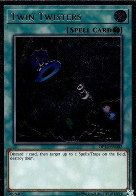 Twin Twisters OTS NA Ultimate Rare OP12-DE002 Yu-Gi-Oh!