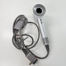 Dyson Supersonic Hair Dryer HD01 White/Silver Authentic No Attachments Excellent