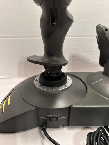 Top Gun Thrustmaster Afterburner II Flight Joystick PC Retro Gaming Tested WORKS - Picture 9 of 17