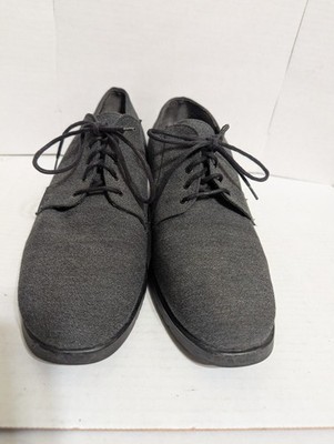Munro Women's Size 8.5-9 Lace Up Fabric Gray Oxford Shoes