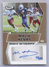 2019 Sage Hit Premier Draft High Series Football Cards 8