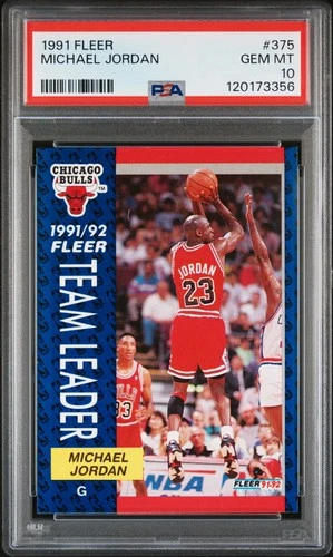 Jordan 1991 Fleer Jordan #375