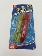 Light Up Pool Torpedoes Red/yellow
