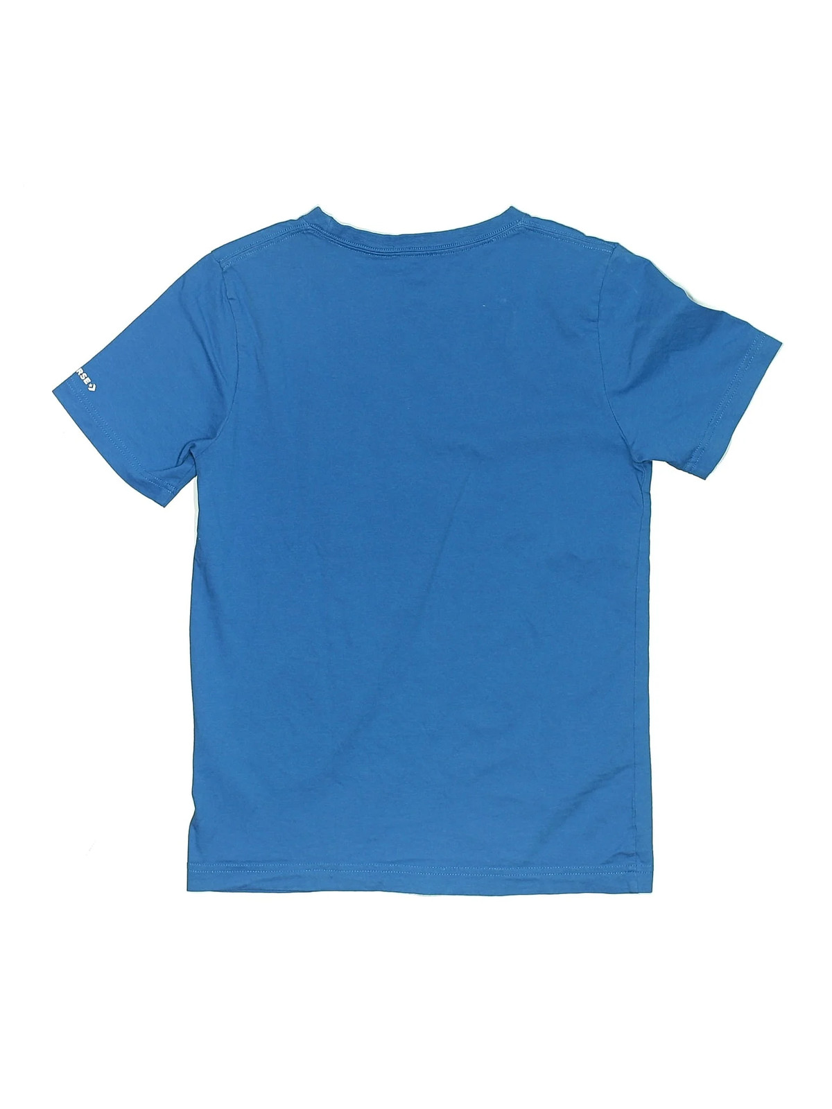 Converse Boys Blue Short Sleeve T-Shirt 12 thumbnail 2
