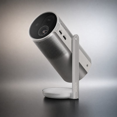 XGIMI MoGo 4 Laser Beamer 550 ISO-Lumen Google TV Akku 360° Ständer NEU OVP