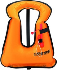 Snorkeling Inflatable Vest for Adults - Highly-Visible and Durable Fabric - I...